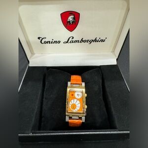Orange Tonino Lamborghini Watch